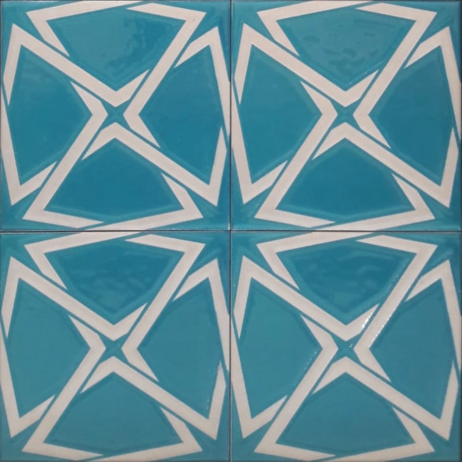 20x20 cm Çini Karo P-21